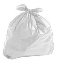 200 Saco Lixo Leitoso Branco 40Litros Lixeira Clinica