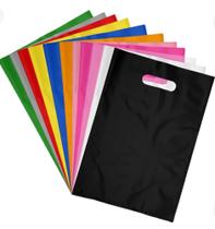 200 Sacolas sortidas boca de palhaço 16x20 200 Sacolas sortidas boca de palhaço 16x20