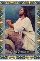 200 Santinho das Causas Impossíveis (oração no verso) - 7x10 cm