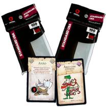 200 Sleeves USA Protetor de Carta Munchkin Base e Expansões