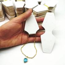 200 Tags Cartela para Lojas de Bijuterias Bricos e Pulseiras