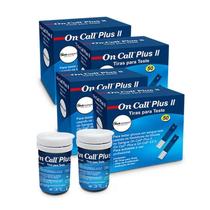 200 Tiras de Medição de Glicose (4 TUBETES)- On Call Plus 2