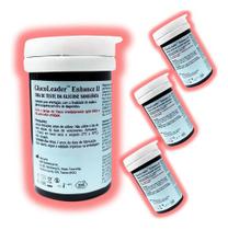 200 Tiras Glicemia Glucoleader Enhance Fitas Glicose Diabete