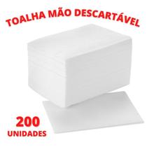 200 toalha descartável de mão manicure 20x30cm atacado