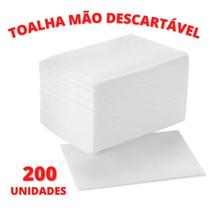 200 Toalha Descartável De Mão Manicure 20X30Cm Atacado - Liz Produtos De Beleza