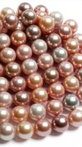 2000 Pérolas ABS 8mm Salmão Furo Passante 500g 2000 Pérolas ABS 8mm Salmão Furo Passante 500g