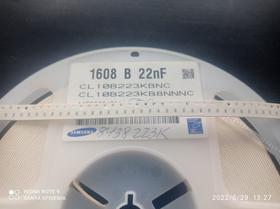 2000x Capacitor 22nf/50v = 22k/50v 0603 Smd 0,8x1,6mm