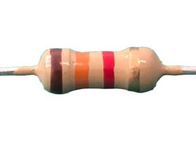 2000x Resistor 1k3 1/4w 5%