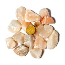 200g Quartzo Goiaba Rolado Pedra Natural M Classe B 200g Quartzo Goiaba Rolado Pedra Natural M Classe B