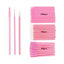 200pcs Pincéis De Maquiagem Descartáveis Varinhas De Rímel Pincéis Labiais Microbrush Ferramentas De