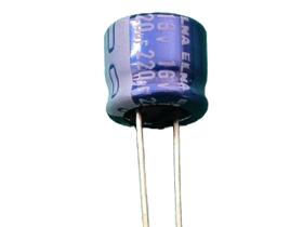 200x Capacitor Eletrolitico 220uf/16v 85º 8x8mm Elna 200x Capacitor Eletrolitico 220uf/16v 85º 8x8mm Elna