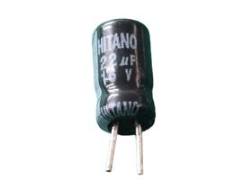 200x Capacitor Eletrolitico 22uf/16v 105º 4x7mm Pre Hitano