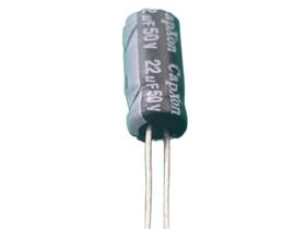200x Capacitor Eletrolitico 22uf/25v 85º 5x11mm Capxon