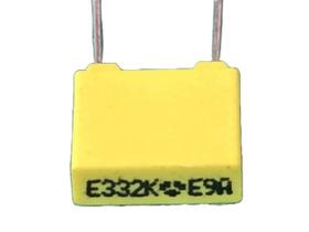 200x Capacitor Poliester 3,3nf/100v = 3k3/100v 5mm 10%