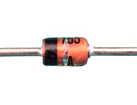 200x Diodo Zener 1n4755a 1n4755 43v 1w Vishay