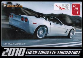 2010 Chevrolet Chevy Corvette 1/25 AMT 0677 - Kit para montar e pintar - Plastimodelismo