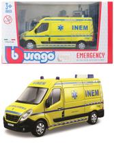 2010 Renault Master Ambulância Emergência INEM - Emergency - 1/50 - Bburago