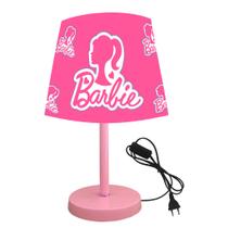 2020-rsa-abajur luminaria infantil quarto bebe 15x20 barbie logo rosa 2020-rsa-abajur luminaria infantil quarto bebe 15x20 barbie logo rosa