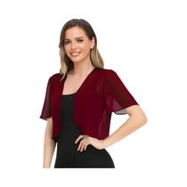 2022 europa e os estados unidos verão novo chiffon de manga curta cardigan casaco superior feminino 2022 europa e os estados unidos verão novo chiffon de manga curta cardigan casaco superior feminino