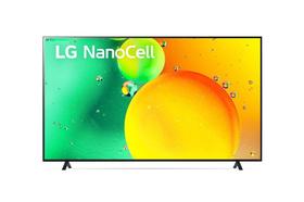 2022 Smart TV LG 75'' 4K NanoCell 75NANO75 Inteligência Artificial AI ThinQ Smart Magic Google Alexa