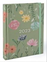 2023 agenda floral ana luiza jardim horizontal teca diária m - 15,5 x 21,00 - TECA PAPELARIA**