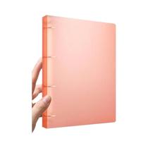 2023 novo clipe a4 de 4 furos tipo d pasta pp azul perfurada pasta transparente pasta a4