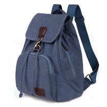 2023 Retro Tide Girls Mochila de lona ao ar livre