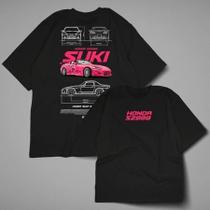 2024 Camiseta HONDA S2000 VELOZES E FURIOSOS SUKI 100% algodão unissex