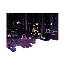 2024 Natal Festoon String Lights Fairy Garland Cortina Decoração Para Férias Ano Novo 220V 110V