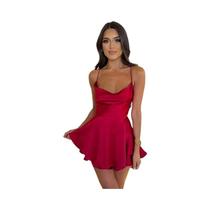 2024 verão novo sexy fino ajuste e magro fora de volta cor sólida vestido e calças suspensas