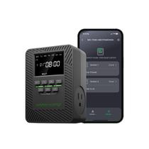 2025 MARS Hydro ITime Temporizador Inteligente 2 em 1 Tomada Dupla Controle por App Programável Personalizado 12 Liga/Desliga para Uso Residencial, Escritório e Cultivo de Plantas