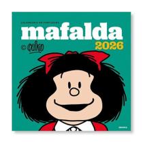 2026 calendário de parede mafalda - em português