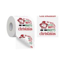 2026 Feliz Ano Novo Natal Papel Higiênico De Natal Guardanapo De Papel Decoração De Cozinha E Casa