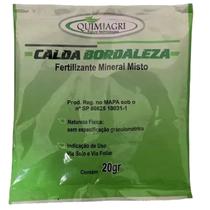 20g Calda Bordaleza Fertilizante - Calcio, Cobre e Enxofre - QUIMIAGRI