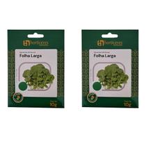 20g Sementes de Rúcula Folha Larga Horticeres Cultivo de Folhas Resistentes 20g Sementes de Rúcula Folha Larga Horticeres Cultivo de Folhas Resistentes