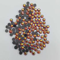 20g Strass Cristal Termocolante 4mm Pedrarias Strass Hotfix para Unha Cristal4-20g