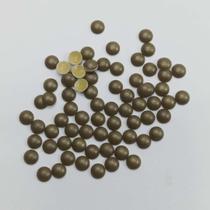 20g Tacha Dome Termocolante 4mm Rhinestone Hotfix para Unha Nail Pedrarias Strass Dome4-20g
