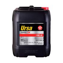 20L Óleo Lubrificante Ursa Super TD SAE 15W40 CH-4 Balde Texaco