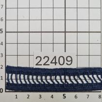 20m Ponto Palito Entremeio 2cm Renda Algodão azul preto artesanatos e camisas artesanato acabamentos PP-20m