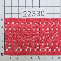 20m Renda Algodão 5cm 5,2cm 5,5cm 5,8cm 6cm 10cm vermelho turqueza verde confecção e artesanato vestuario RA5-20m