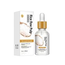 20ml Sérum Facial Essência Arroz Cuidados com a Pele Hidratante Profundo Alta Hidratação Anti-envelhecimento Firming Smooth