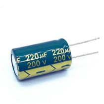 20PCS 220UF 200V 220UF Capacitor Eletrolítico de Alumínio Tamanho 18*30mm 20% 20PCS 220UF 200V 220UF Capacitor Eletrolítico de Alumínio Tamanho 18*30mm 20%