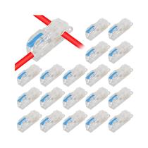20PCS Conectores Rápidos De Baixa Tensão Com Alavanca T Tap Terminais Divisores 20PCS Conectores Rápidos De Baixa Tensão Com Alavanca T Tap Terminais Divisores