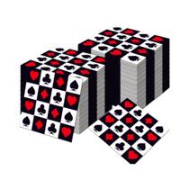 20pcs Guardanapos De Papel Para Jogo De Poker Descartáveis Para Decoração De Casamento E Festa De