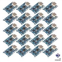 20pcs Tp4056 1a 5v Módulo De Placa De Carregamento De Bateria De Lítio Micro Usb Tipo-c Interface