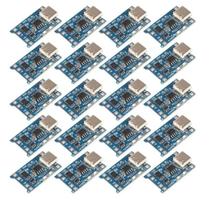 20pcs TP4056 1A 5V Módulo De Placa De Carregamento De Bateria De Lítio Tipo-C Interface USB Proteção