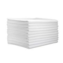 20un Pano prato branco grande costurado cozinha algodão