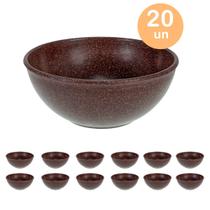 20un TIGELA 500ml BOWL CUMBUCA SOPA CALDO MARROM ESCURO 20un TIGELA 500ml BOWL CUMBUCA SOPA CALDO MARROM ESCURO