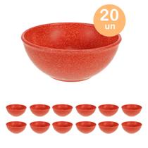 20un TIGELA 500ml BOWL CUMBUCA SOPA CALDO VERMELHO 20un TIGELA 500ml BOWL CUMBUCA SOPA CALDO VERMELHO