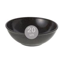 20un Tigela bowl 1lt salada petisco Preto 18,5cm